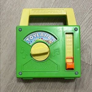 1983 vintage Fisher-Price working Toyland Music Box